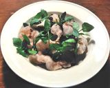 新筍、茸、水晶豚の温かい蕎麦作り方7写真