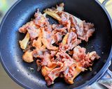牛肉とエリンギのバルサミコソース炒め作り方5写真