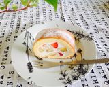 レモンクリームの☆ふわふわロールケーキ作り方2写真