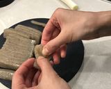 めんつゆで　甘辛ネギこんにゃく作り方4写真