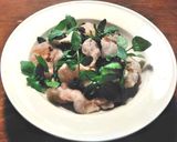 水晶鶏と豆腐のお吸い物　桜の風味作り方7写真