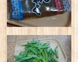 スナップ豆と蒟蒻ピリッと炒め(簡単)作り方1写真