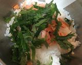 鮭と大葉のおにぎり作り方4写真