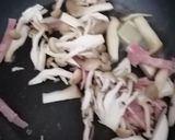 ほうれん草とキノコ炒め作り方5写真