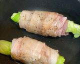 回鍋肉風！春キャベツの肉巻き作り方7写真