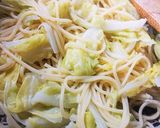 春キャベツとちりめんじゃこのパスタ作り方6写真