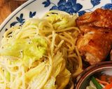 春キャベツとちりめんじゃこのパスタ作り方9写真
