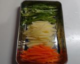 野菜の肉巻き 照り焼き風作り方1写真