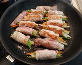 野菜の肉巻き 照り焼き風作り方3写真