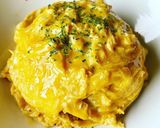 カレーピラフにホワイトソースかけました♪作り方9写真