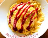 カレーピラフにホワイトソースかけました♪作り方10写真
