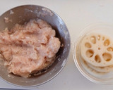 簡単♪れんこんのはさみ焼き作り方1写真