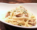 鶏肉とアスパラのクリームパスタ作り方8写真