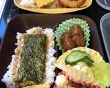 お弁当♡ツナなし⁈和風ツナマヨ風のり弁作り方1写真