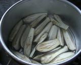とろとろふわふわの蒸し茄子作り方3写真