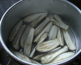 とろとろふわふわの蒸し茄子作り方3写真