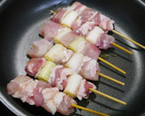 簡単！やきとりのフライパン焼き☆甘～い作り方2写真