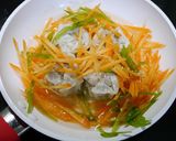 簡単！野菜たっぷりシューマイ煮作り方2写真