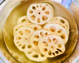 我が家のシンプル♡蓮根エビ挟み揚げ♡作り方3写真