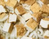 あっさり白だしの野菜うどん鍋作り方2写真