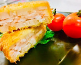 我が家のシンプル♡蓮根エビ挟み揚げ♡作り方24写真