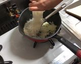 やさしい味の米から作る牛乳リゾット作り方1写真