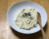やさしい味の米から作る牛乳リゾット作り方5写真