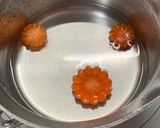 お弁当に甘くない飾り人参〜(o˘◡˘o)作り方3写真