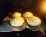 ランチ☀️にハンバーガー屋さんゴッコ☺️作り方6写真