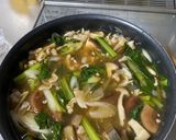 ピリッと生姜ときのこのあんかけうどん作り方6写真