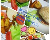 ランチ☀️にハンバーガー屋さんゴッコ☺️作り方13写真