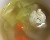 鶏団子スープ(コンソメ不使用)作り方5写真