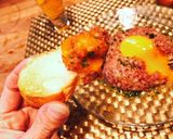 コンビーフユッケのブルスケッタ作り方6写真