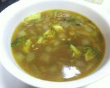 簡単☆豚挽肉deカレースープ作り方7写真