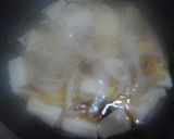 豆苗とお豆富のたまごとじ♪作り方4写真