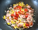魚肉ソーセージ&ルーで簡単ドライカレー作り方4写真
