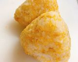 えのき入り炒り卵の混ぜご飯おにぎり作り方12写真