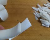大根の皮のお味噌汁作り方1写真