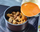 本格フレンチ★子羊の煮込み春野菜添え作り方13写真