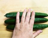 【作り置き】病みつきにんにく蛇腹きゅうり作り方1写真