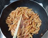 トマト缶ミックスビーンズツナ缶のパスタ作り方8写真