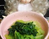 リカちゃん♡小松菜クラッシュアーモンド和作り方10写真