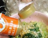 リカちゃん♡小松菜クラッシュアーモンド和作り方13写真