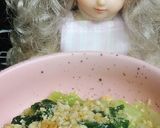 リカちゃん♡小松菜クラッシュアーモンド和作り方16写真