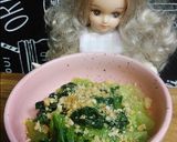リカちゃん♡小松菜クラッシュアーモンド和作り方17写真