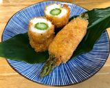 ささ身で旬アスパラ巻きフライ作り方5写真