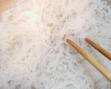 時短！糸こんにゃくと炒り卵の優しい煮物作り方5写真