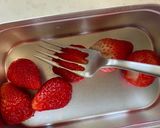 メスティンでストロベリーアイス作り方1写真