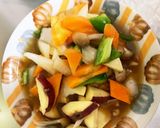 全てレンジ豆腐春雨オイスターそぼろ炒め煮作り方16写真
