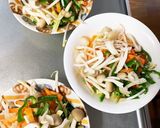レンジオイマヨカレーひき肉のせドーム蒸し作り方12写真